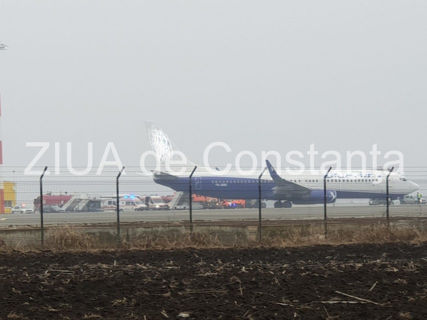 Avion la sol, în aeroport. Foto cu rol ilustrativ din Arhiva ZIUA de Constanța