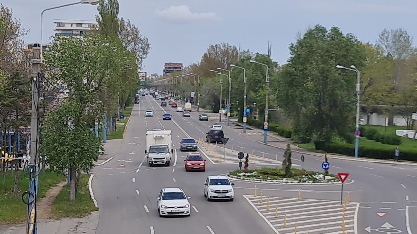 Trafic aglomerat Sursa foto ZIUA de Constanța