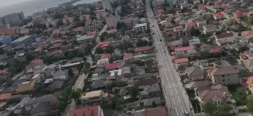 Trafic rutier, Eforie Nord. Foto: IGAv