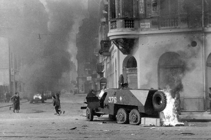 Sursa foto: Domeniul public / Budapesta, 1956