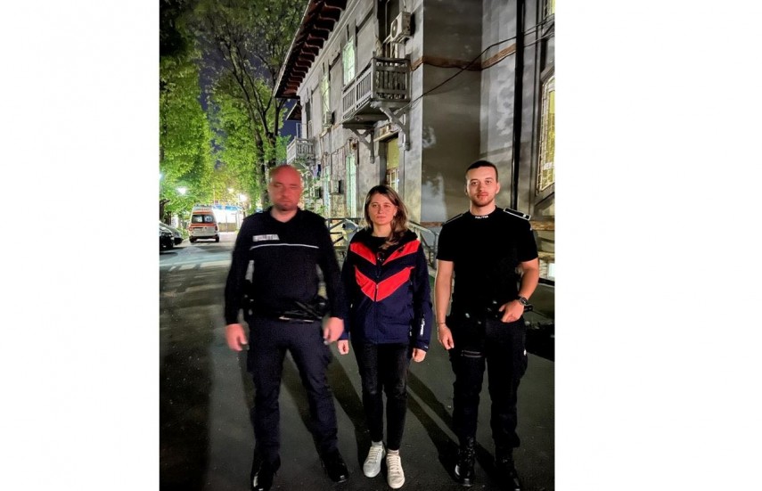 Polițiști eroi, foto: Facebook/ poliția Română 