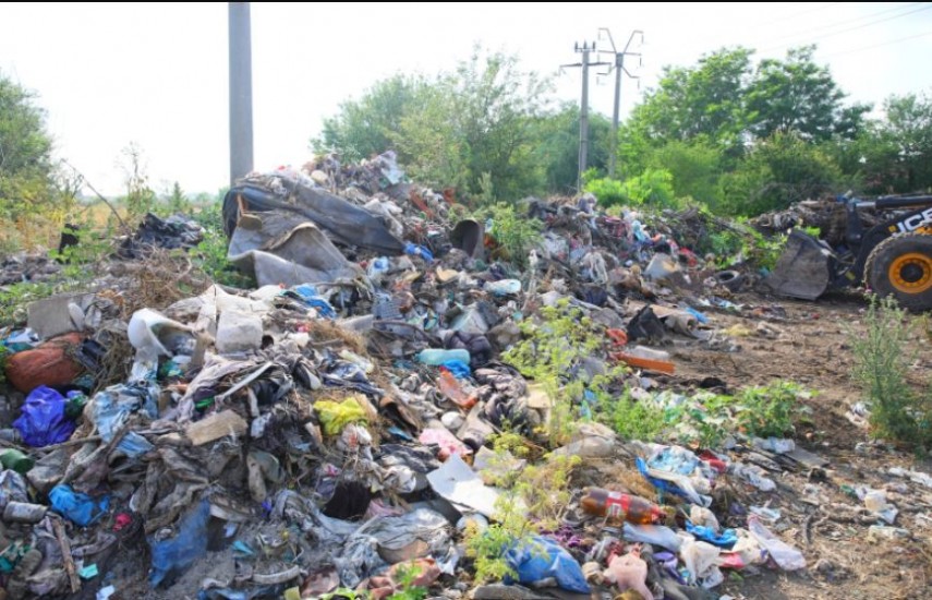 Tone de deșeuri, foto: Primăria Constanța 