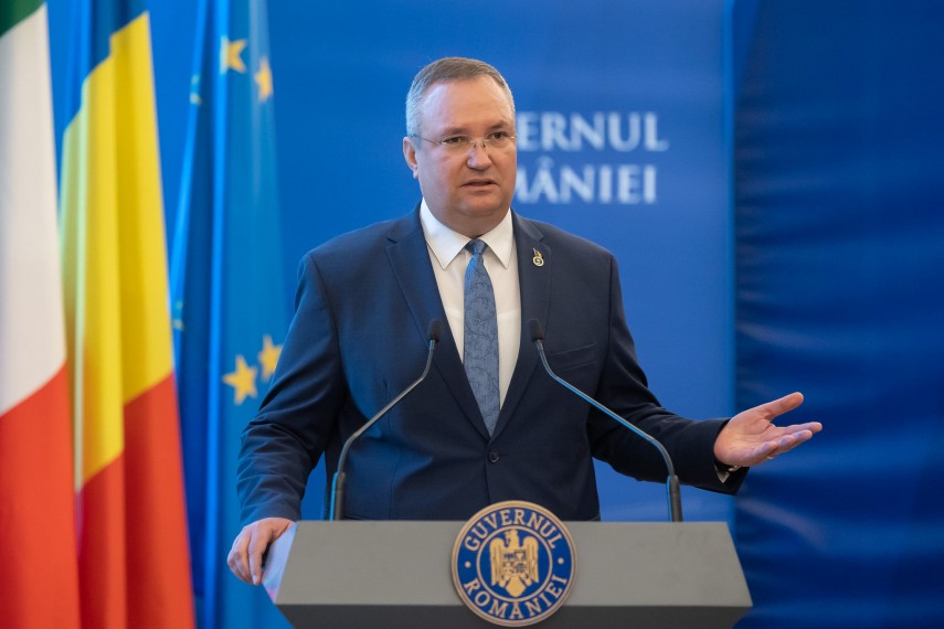 Premierul Nicolae Ciucă. Foto: Facebook/Guvernul României