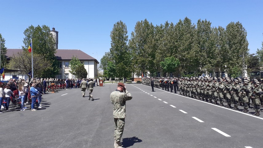 constanta ceremonialul de repatriere a detasamentului gheparzii de fier la comandamentul brigazii 9 mecanizata