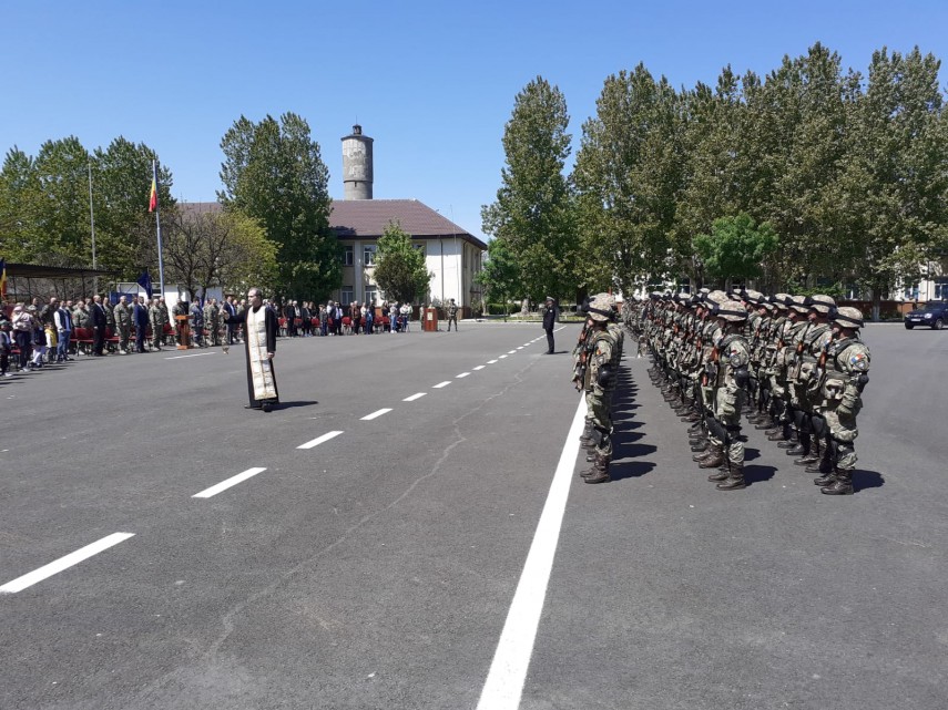 constanta ceremonialul de repatriere a detasamentului gheparzii de fier la comandamentul brigazii 9 mecanizata