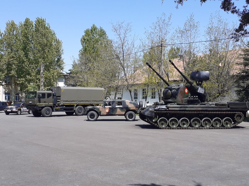 constanta ceremonialul de repatriere a detasamentului gheparzii de fier la comandamentul brigazii 9 mecanizata