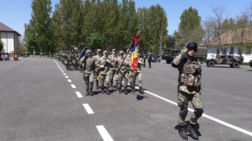 constanta ceremonialul de repatriere a detasamentului gheparzii de fier la comandamentul brigazii 9 mecanizata