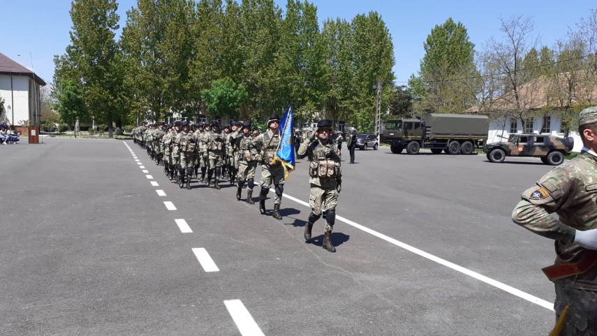 constanta ceremonialul de repatriere a detasamentului gheparzii de fier la comandamentul brigazii 9 mecanizata