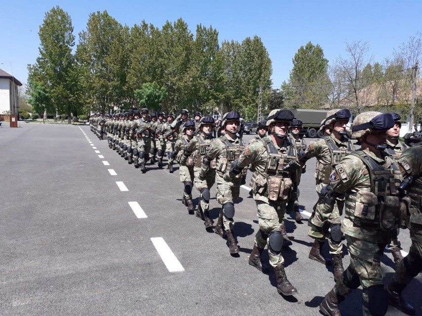constanta ceremonialul de repatriere a detasamentului gheparzii de fier la comandamentul brigazii 9 mecanizata
