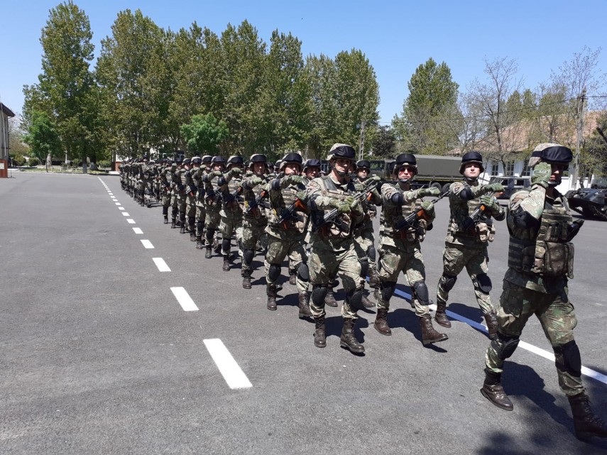 constanta ceremonialul de repatriere a detasamentului gheparzii de fier la comandamentul brigazii 9 mecanizata