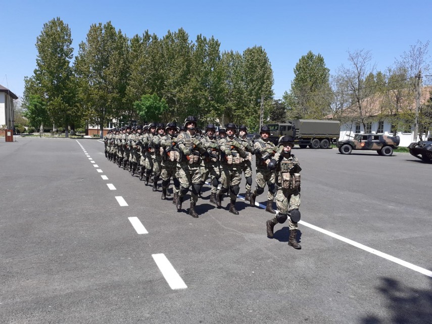 constanta ceremonialul de repatriere a detasamentului gheparzii de fier la comandamentul brigazii 9 mecanizata