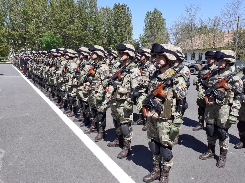 constanta ceremonialul de repatriere a detasamentului gheparzii de fier la comandamentul brigazii 9 mecanizata