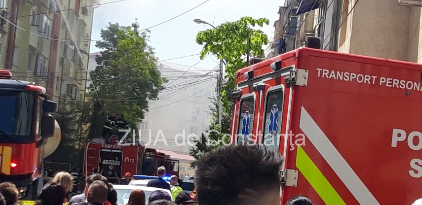 judetul constanta incendiu violent la un bloc din navodari galerie foto video 782311