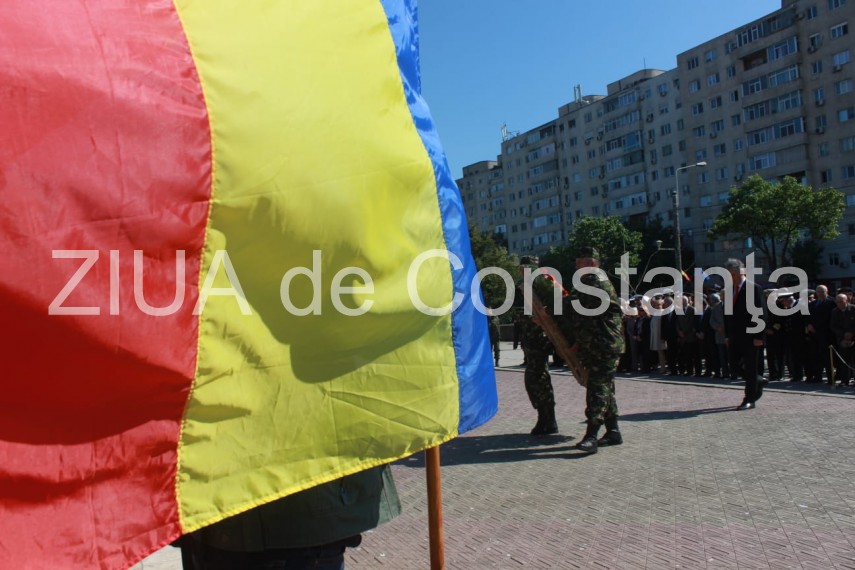 Ceremonie militara. Foto: ZIUA de Constanța