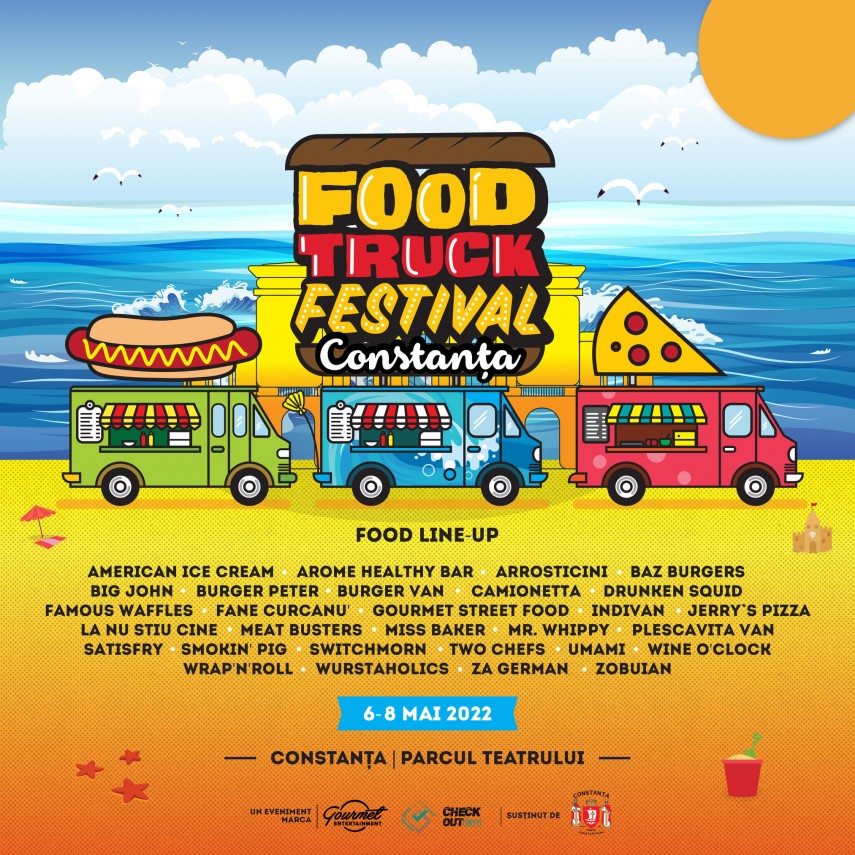 Food Truck Festival. Foto: Primăria Constanța