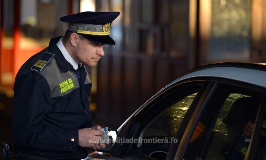 Polițist de frontieră. Foto: Poliția de Frontieră