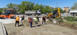 Constanța Două variante de flux auto după resistematizarea sensului giratoriu de la intrare în Mamaia