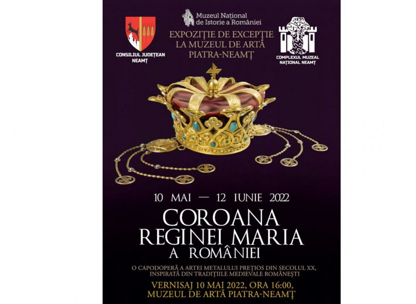 Expoziție temporară - Coroana reginei Maria a României