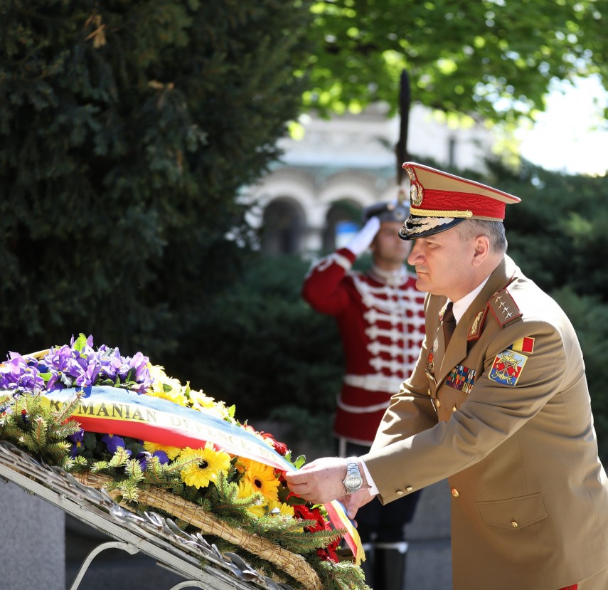 Șeful Statului Major al Apărării  Petrescu. Foto: facebook/Daniel Petrescu