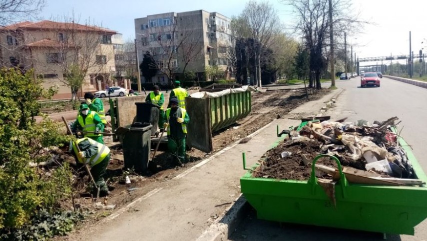 Deșeuri adunate de Polaris M Holding în cadrul campaniei Curățăm România. 