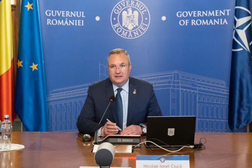 Nicolae Ciuca. foto: Facebook/Guvernul României