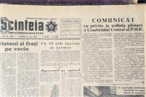 #MemorialulPoartaAlbă: Raport final. Partidul Comunist Român. Plenara din iunie 1958