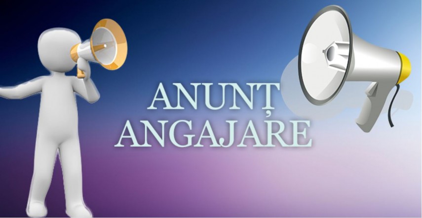 Anunț de angajare 