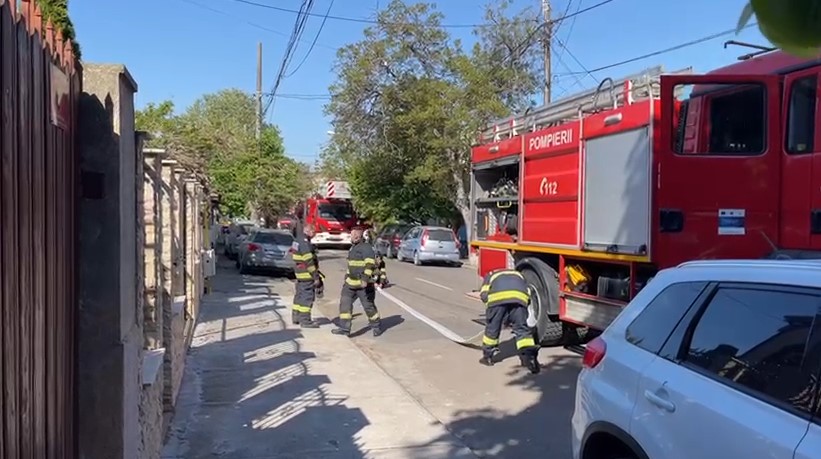 Incendiu strada Pescarilor. Constanța