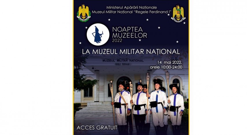 Noapte Militară în cadrul programului Noaptea Muzeelor de anul acesta, foto: MApN 