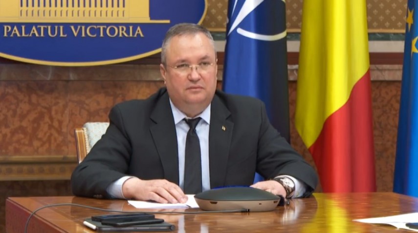Premierul României, Nicolae Ciucă. Foto: Facebook/Guvernul României