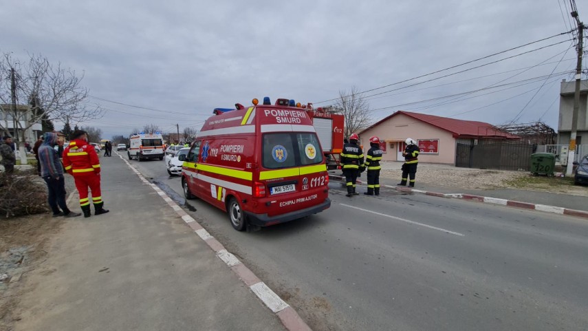 Imagine de la un accident, foto: Arhiva ZIUA de Constanța 