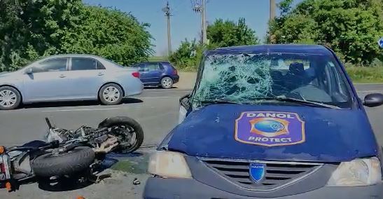 Accident moto Costinești