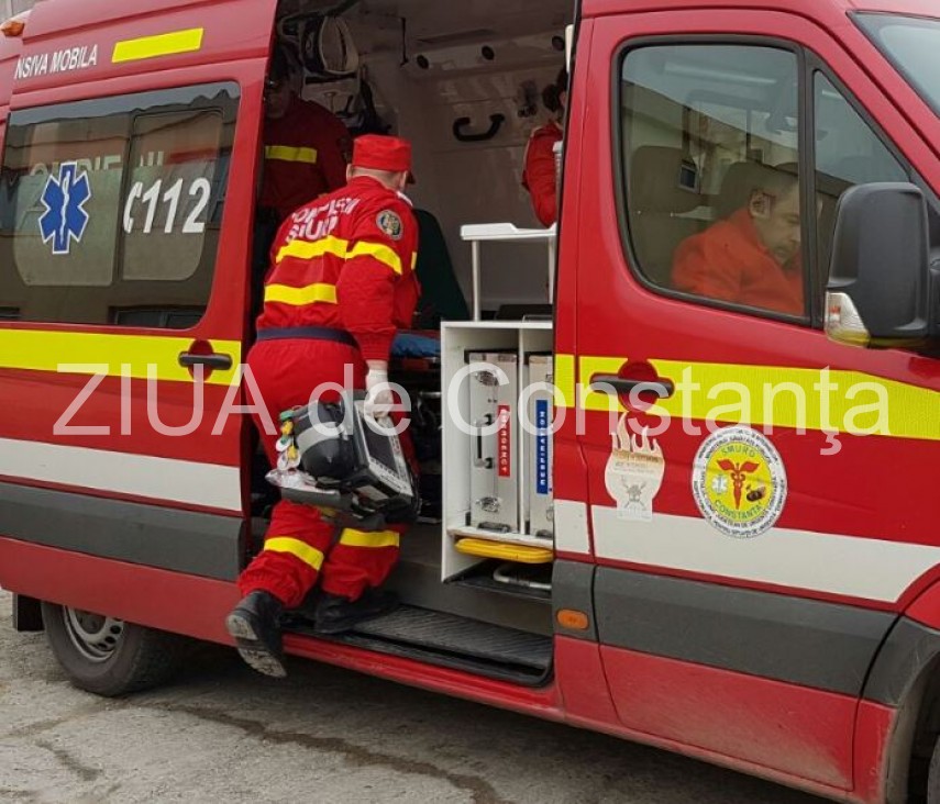 Accident rutier. Foto: ZIUA de Constanța