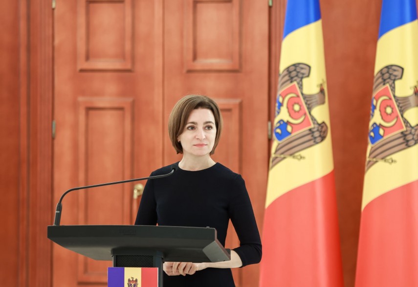 Președintele Republicii Moldova, Maia Sandu. Foto: Facebook/Maia Sandu
