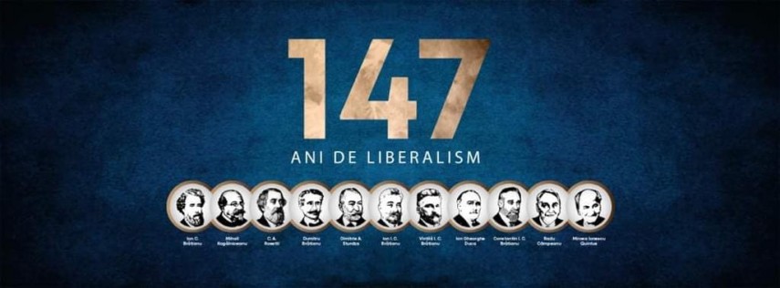 147 de ani de la înființarea PNL. Foto: facebook/Mihai Lupu