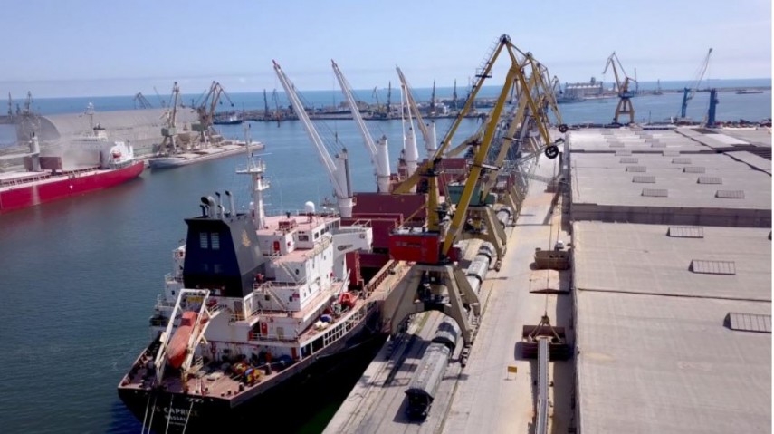 Nave maritime, foto cu rol ilustrativ: Facebok/ Constanta Port 