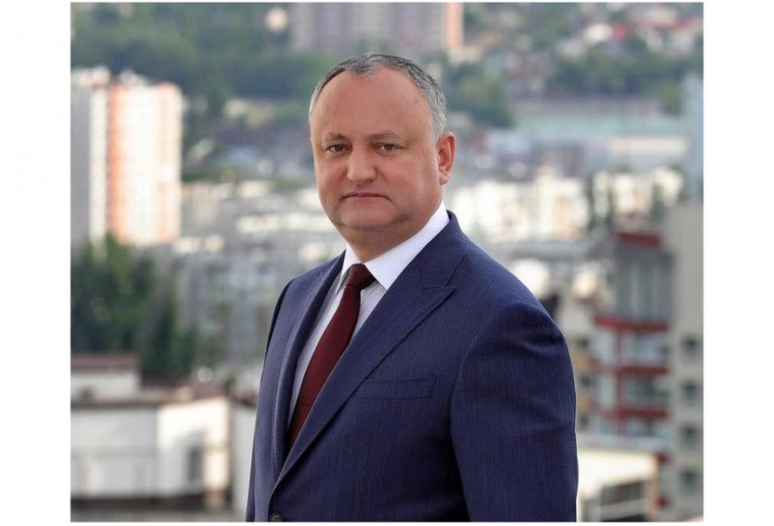 Fostul preşedinte al Republicii Moldova Foto Facebook/ Igor Dodon