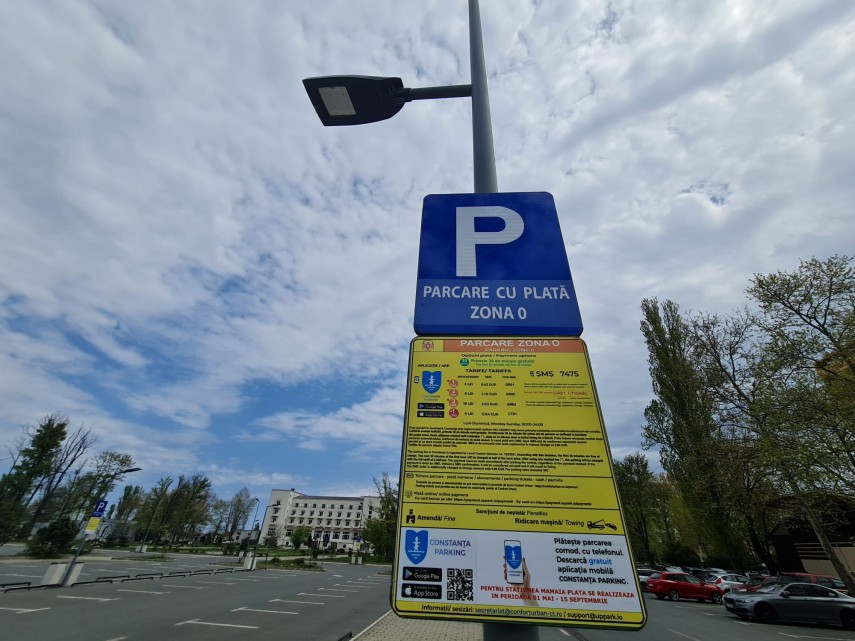 Taxă parcări în Mamaia, în timpul sezonului. Foto cu rol ilustrativ din Arhiva ZIUA de Constanța
