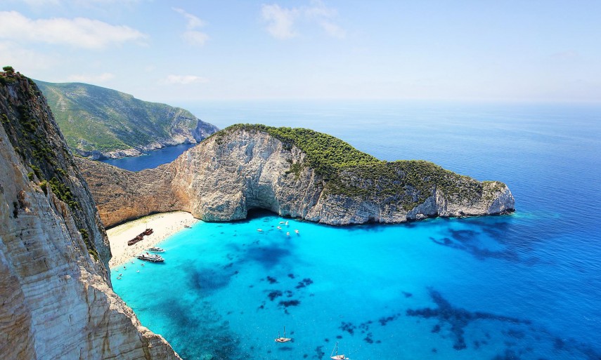 Plajă din Grecia Foto Pixabay