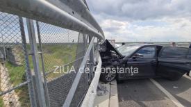 UPDATE. Județul Constanța Accident rutier cu trei victime pe autostrada A4 Ovidiu-Agigea (GALERIE FOTO+VIDEO)      