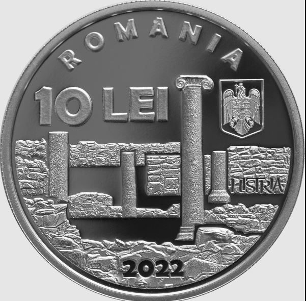 Banca Naţională a României - monedă din argint cu tema 140 de ani de la nașterea lui Vasile Pârvan