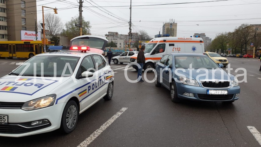 Imagine de la un accident, foto: ZIUA de Constanța 