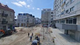 Fotoreportaj De pe „tranșeele” de pe strada Ștefan cel Mare din Constanța (GALERIE FOTO+VIDEO) 