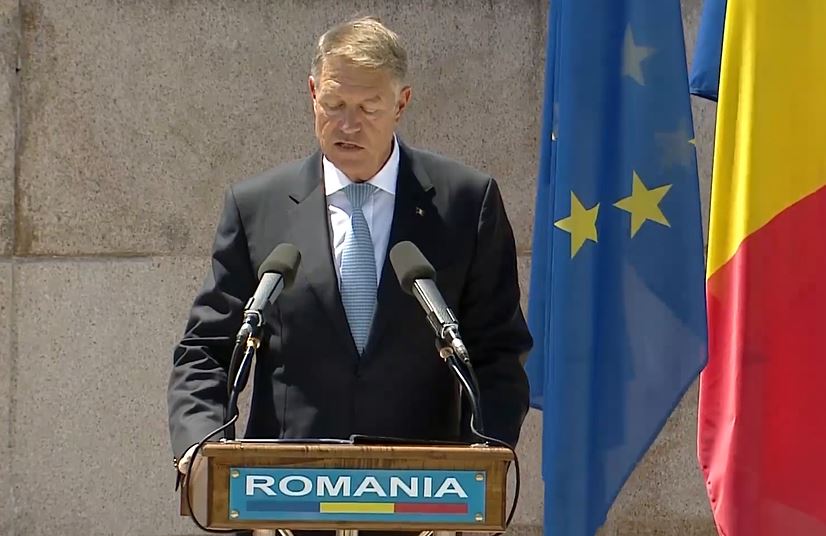 Klaus Iohannis Foto Captură video  Facebook