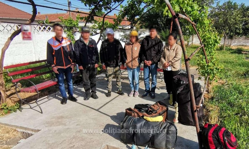 Treizeci și șapte de cetăţeni străini, depistaţi de polițiștii de frontieră din vestul țării, foto: Poliția de Frontieră 