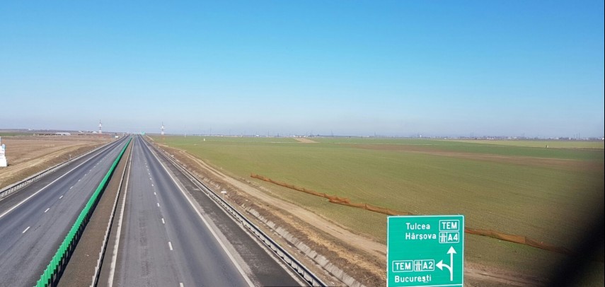 Autostrada A 4 Ovidiu Agigea. Foto: ZIUA de Constanța
