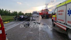 LIVE. UPDATE. Județul Constanța Două persoane și-au pierdut viața după un impact violent, la ieșire din Crucea (GALERIE FOTO și VIDEO)                  