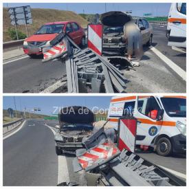 Județul Constanța Accident rutier cu victimă pe autostrada A4 Ovidiu - Agigea (GALERIE FOTO) 