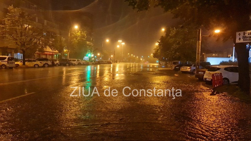 judetul constanta sub cinci atentionari si avertizari cod galben si cod portocaliu de vreme rea zeci