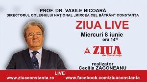 ZIUA LIVE. Prof. dr. Vasile Nicoară, directorul Colegiului Mircea cel Bătrân, despre importanța revistei „Zări Alb Astre“ - sufletul mircist al fiecărei generații 
